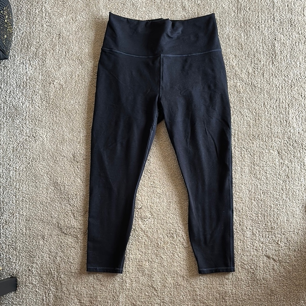 Fabletics Black Define High-Waisted 7/8 Leggings